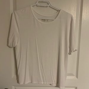 Simple White Tee